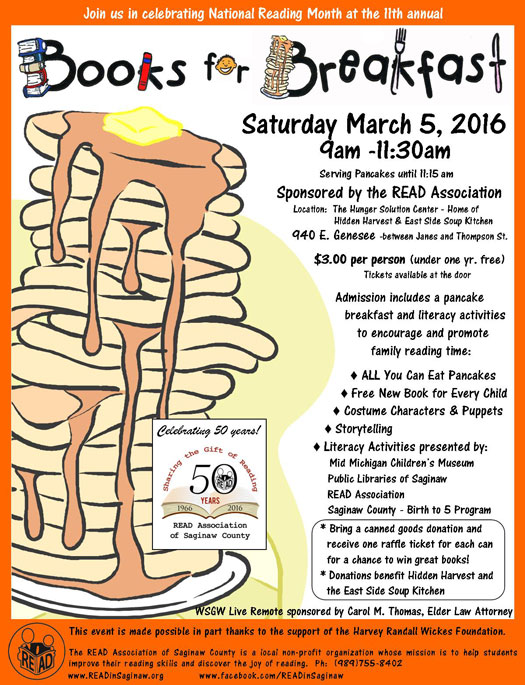 Books For Breakfast Saginaw County Chamber Of Commerce Saginaw Mi
