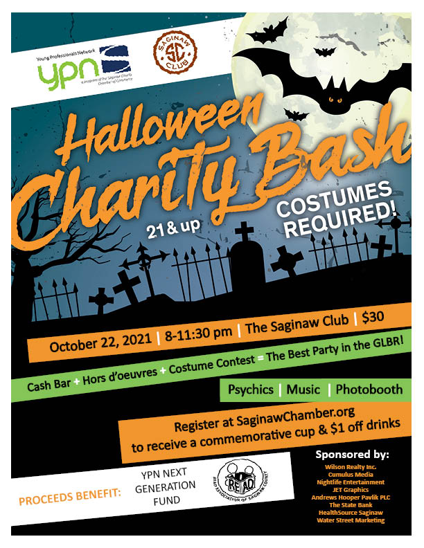 Halloween Charity Bash Invite 10.1