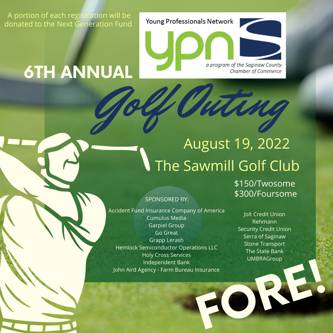 YPN Golf Outing Flyer 2022 8.3.2022